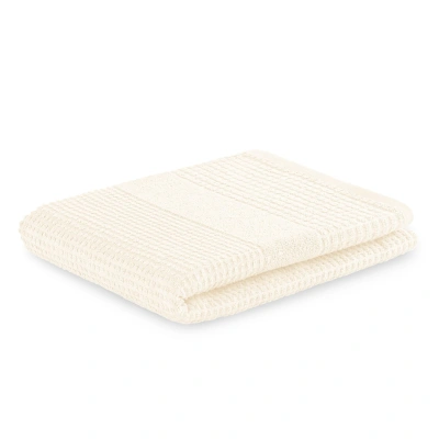 Bavlněný ručník AmeliaHome Plano krémový, velikost 50x90