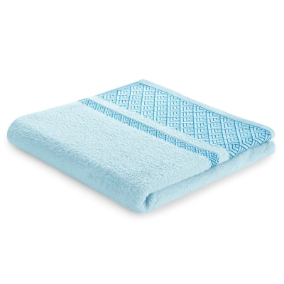 Bavlněný ručník AmeliaHome Volie světle modrý, velikost 50x90