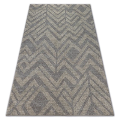 Dywany Lusczow Kusový koberec SOFT ETNO hnědý, velikost 180x270
