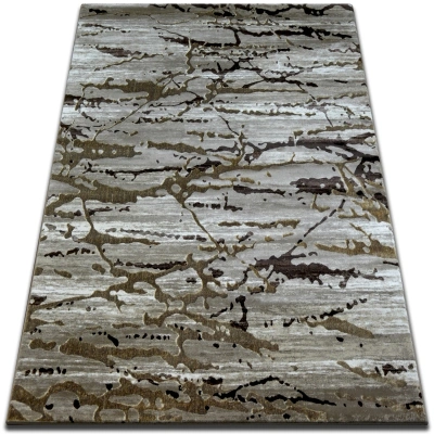 Dywany Lusczow Kusový koberec VOGUE 556 tmavě béžový / hnědý, velikost 160x220
