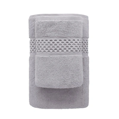 Faro Bavlněný ručník Rete 50x90 cm šedý