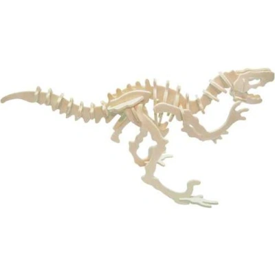 Woodcraft construction kit  Dřevěné 3D puzzle Velociraptor