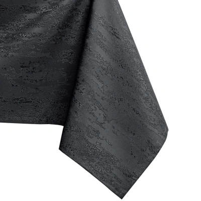 Oválný ubrus AmeliaHome VESTA tmavě šedý, velikost o160x350