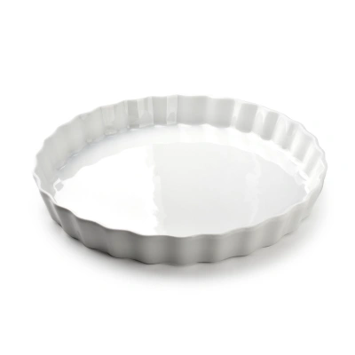 Mondex Porcelánová forma na koláče BASIC 30 cm bílá