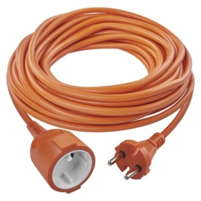 EMOS Prodlužovací kabel s 1 zásuvkou MULO 20 m oranžový
