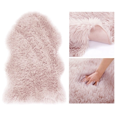 AmeliaHome Dekorativní koberec Dokka růžový, velikost s75x150