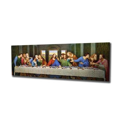 Wallity Reprodukce obrazu Poslední večeře Leonardo da Vinci PC140 30x80 cm