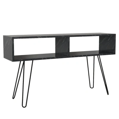 Kalune Design TV stolek ALYA 120 cm černý mramor