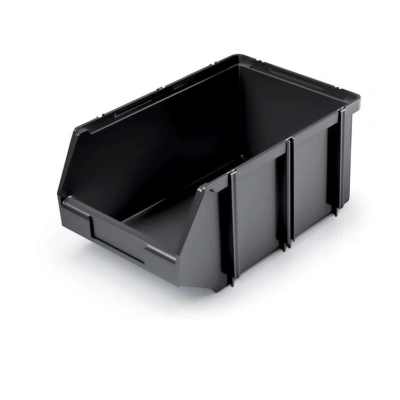 Prosperplast Úložný box CLENER černý, varianta 16,2 cm