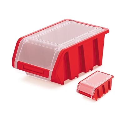 Prosperplast Úložný box TREXEN III červený, varianta 19,5 cm