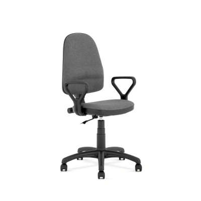 HALMAR Kancelářská židle BRAVO šedá/černá