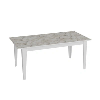 Kalune Design Jídelní stůl POLKA 180 cm bílý