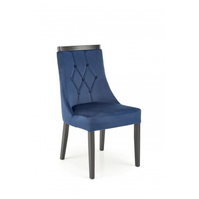 HALMAR Jídelní židle MODULO 50 cm modrá/černá