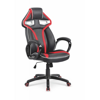 HALMAR Kancelářská židle Ninor černá/červená