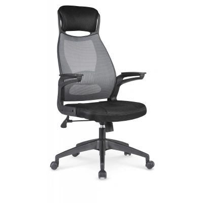 HALMAR Kancelářská židle Solare černo-šedá