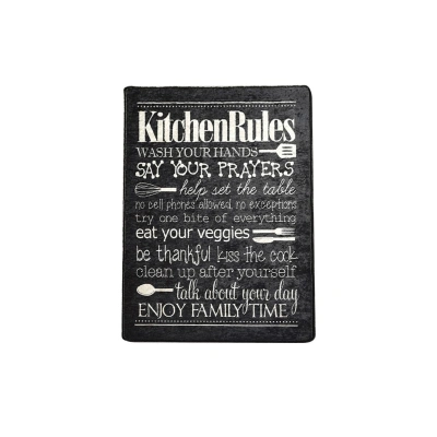 Conceptum Hypnose Koberec Kitchen 100x200 cm černý