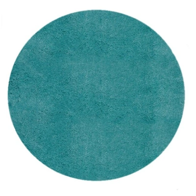 L'essentiel Koupelnový kobereček CATRICE kruh 100 cm tyrkysový